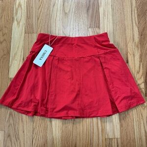 NWT Umina Red Skirt Athletic Dance Sz S